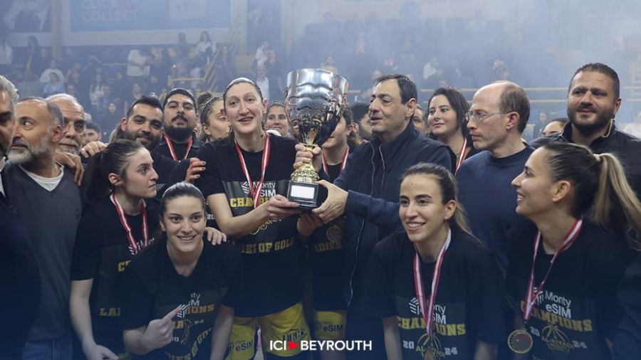 Basket-Ligue féminine: Riyadi remporte le titre de champion du Liban
