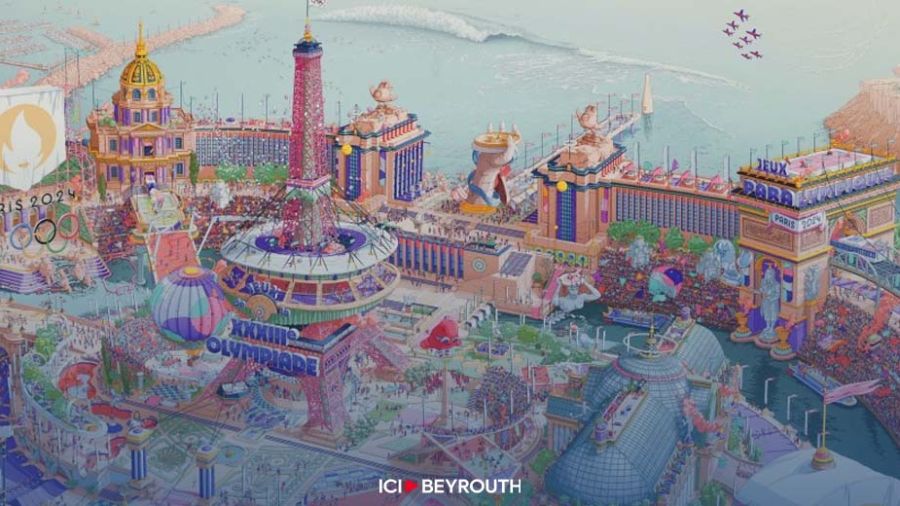 Paris 2024 s’anime : danse collective et affiche avant-gardiste