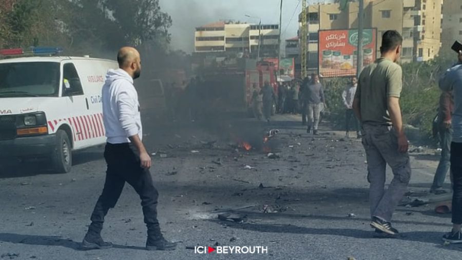 Front sud: la ville de Tyr visée pour la première fois