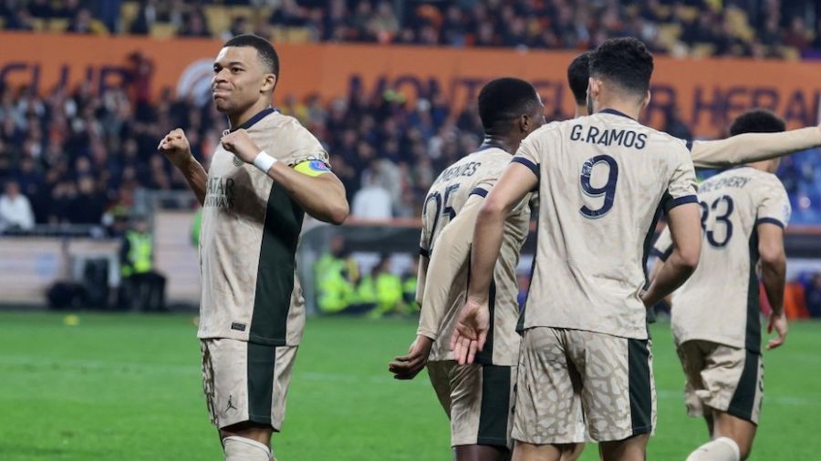 L1: Paris repart de l'avant sur un flamboyant triplé de Mbappé