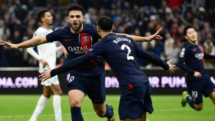 Même à 10, le Paris SG domine l'OM