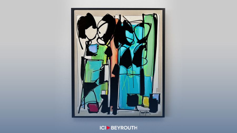 La société idéale mise en peinture par Magali Katra à Washington
