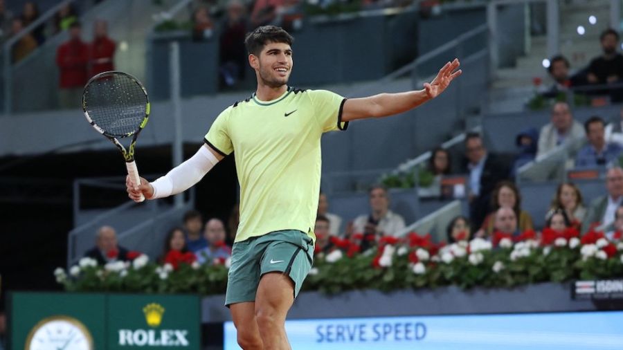 Tennis: Alcaraz et Sinner, deux de chute à Madrid