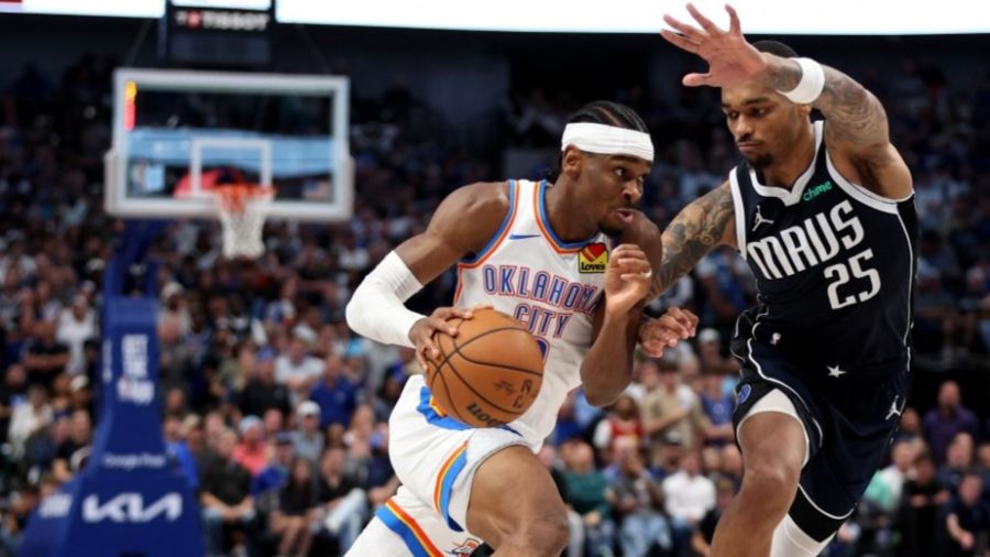NBA: OKC égalise contre Dallas, Boston prend le large