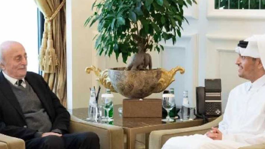 Joumblatt du Qatar: un dialogue et un consensus sont inévitables pour la présidentielle