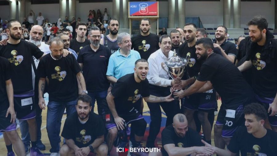 Le Beirut SC décroche la coupe Antoine Choueiri
