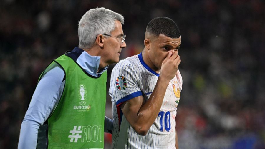 Euro-2024: la blessure de Mbappé, gros nuage dans le ciel bleu