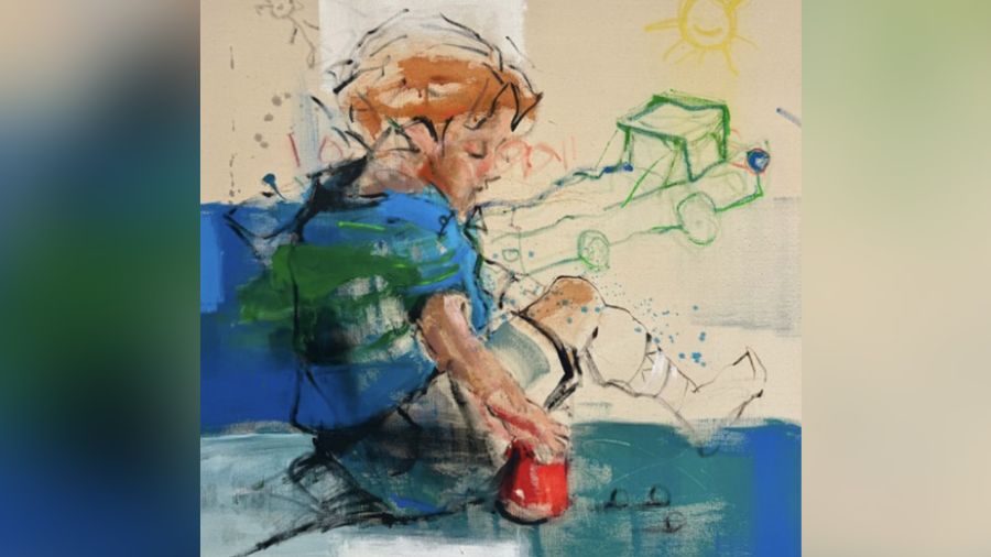 Le «Prince heureux» de Shaza Bazerbashi à la galerie Art Scene