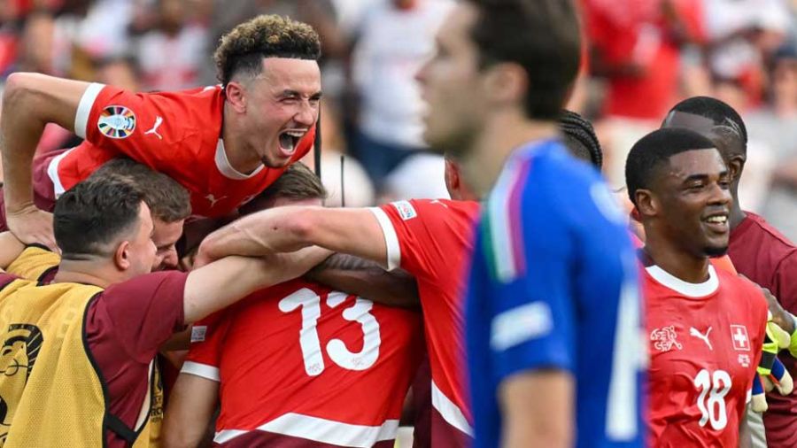 Euro-2024: l'Allemagne souffle après l'orage, l'Italie tenante du titre au tapis