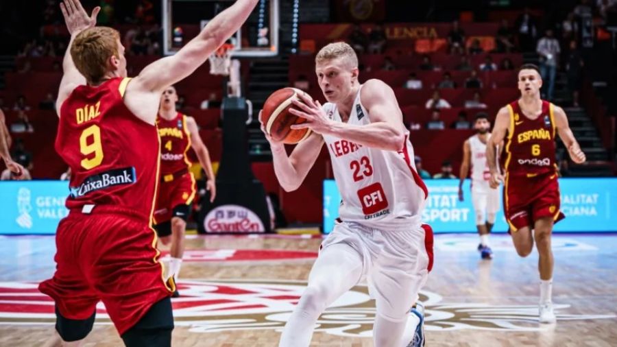 Basket: le Liban subit la loi de l'Espagne