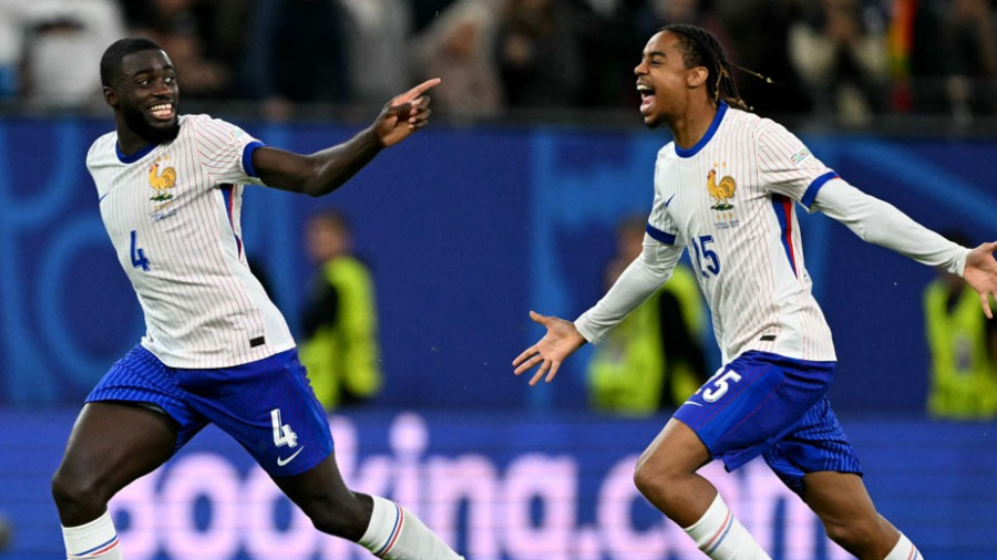 Euro-2024: la France brise la malédiction des tirs au but et file en demi-finale