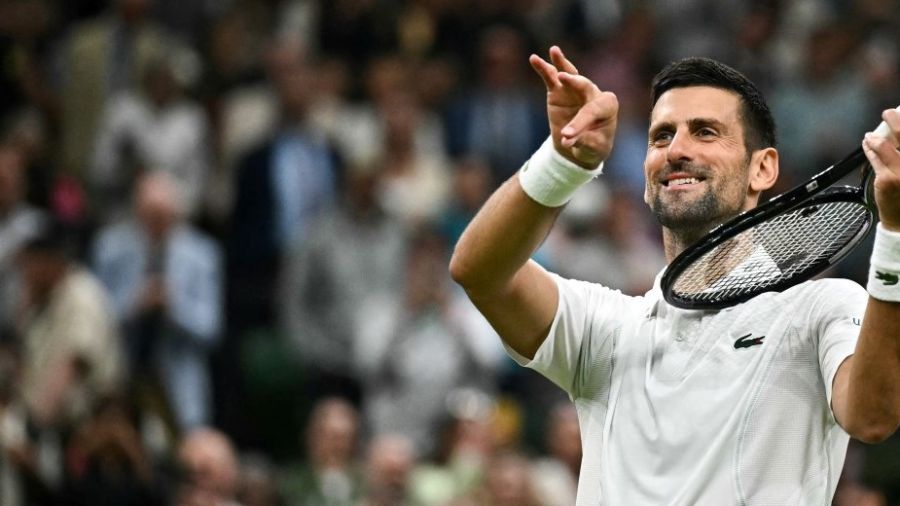 Wimbledon: Djokovic écarte facilement Rune et jouera les quarts
