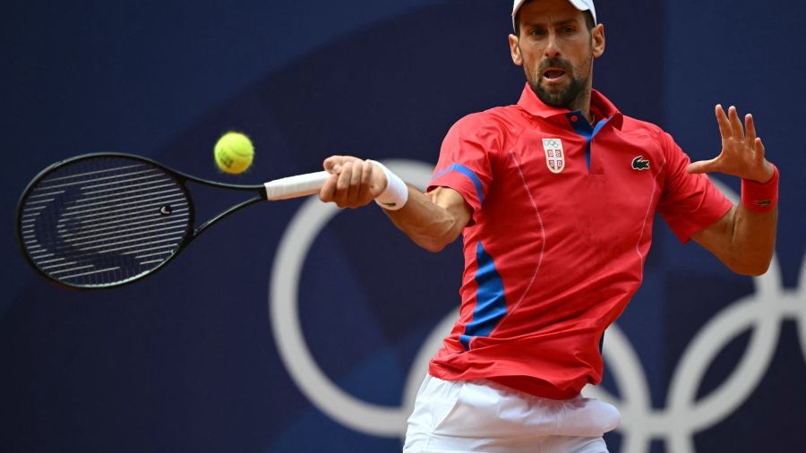 JO-2024 - Tennis: Novak Dojokic en quart de finale