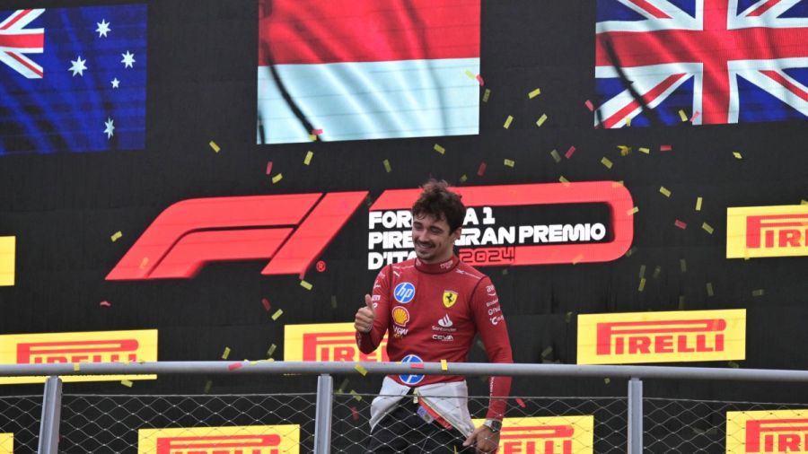 F1: le Monégasque Charles Leclerc remporte le Grand Prix d'Italie