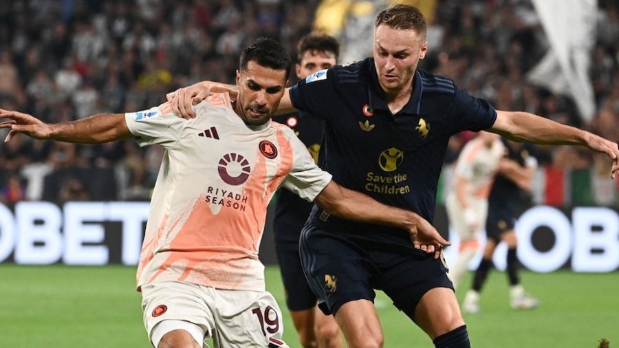 Foot: La Juventus, freinée par l'AS Rome, rétrograde à la 2e place