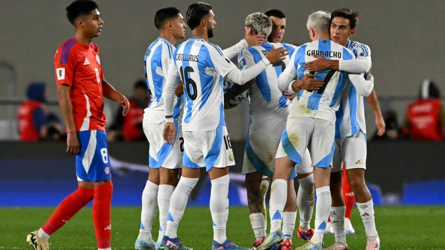 Mondial-2026-Qualifs: l'Argentine domine le Chili