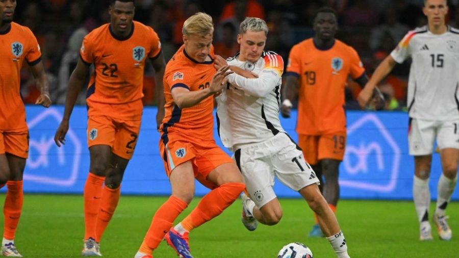 Ligue des nations: Pays-Bas - Allemagne, dos à dos spectaculaire dans le choc des voisins