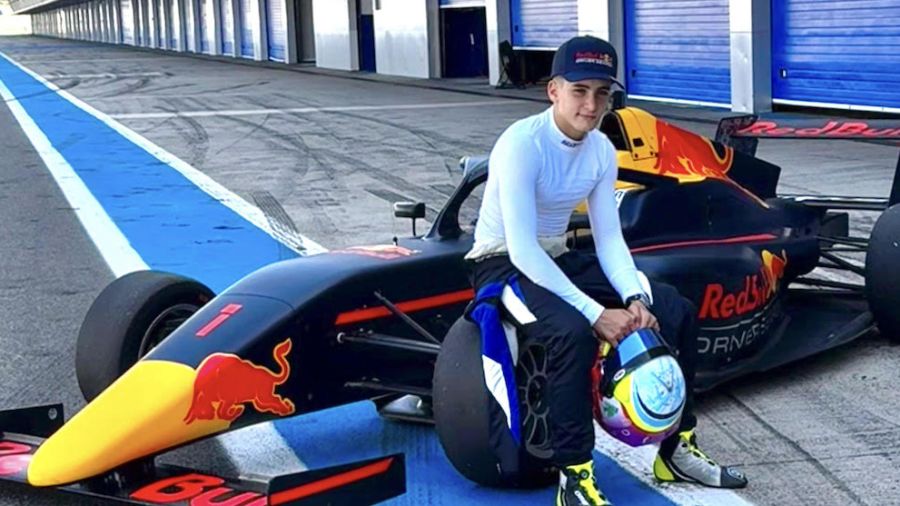 Christopher Feghali signe avec l’Académie Red Bull Racing