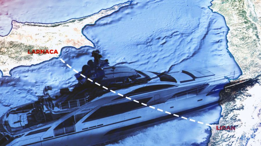 Quitter le Liban ... en yacht?