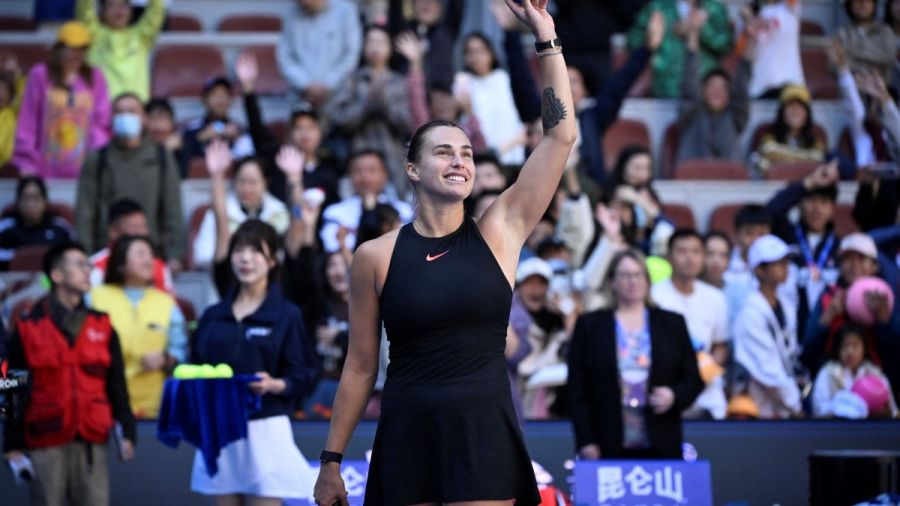 WTA de Pékin: Sabalenka en quart de finale après un 15e succès d'affilée