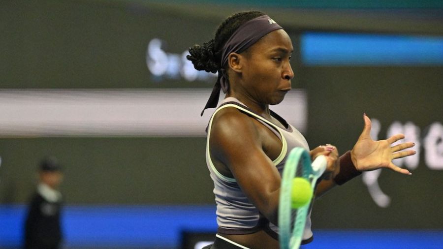 Tennis: Gauff qualifiée pour les demi-finales à Pékin