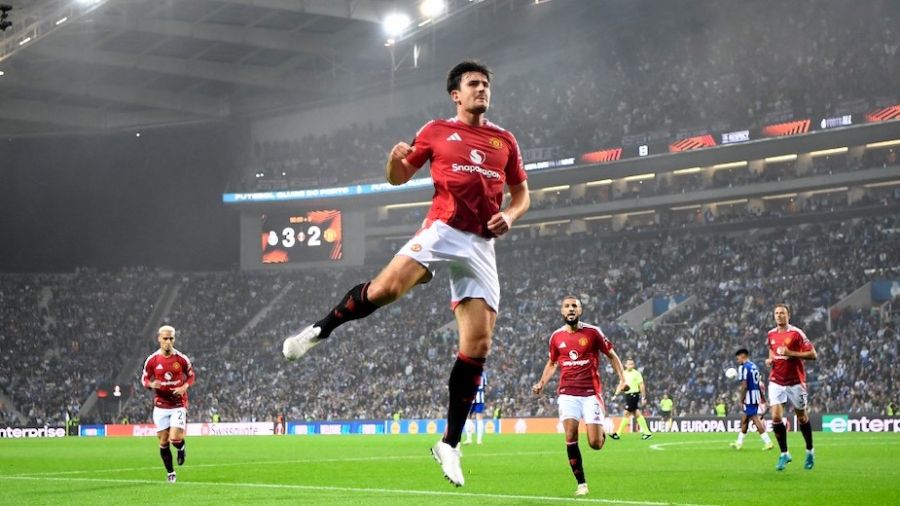 Ligue Europa: Manchester United arrache le nul à Porto dans le temps additionnel