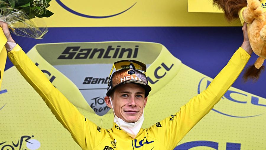 Vingegaard fait coup double au sommet