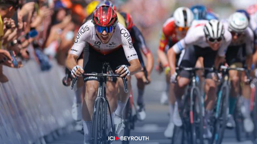 Tour de France: le Français Lafay remporte la 2e étape