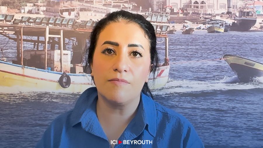 Maha Abou Elkas blessée à Gaza