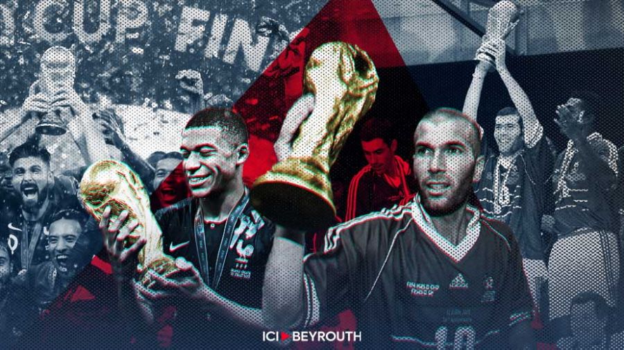 Mondial de football: France 98 vs France 2018