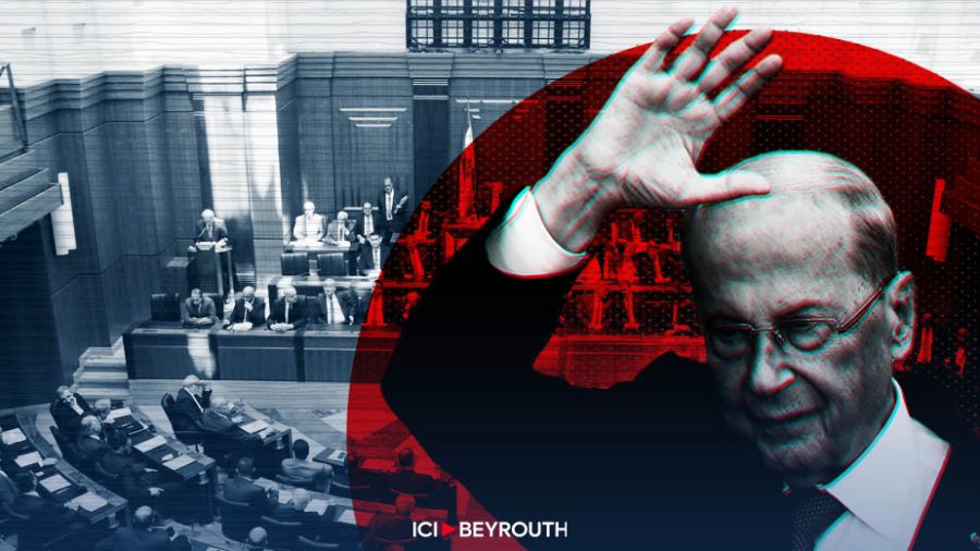 Séance parlementaire: l’ombre de Aoun planera une dernière fois