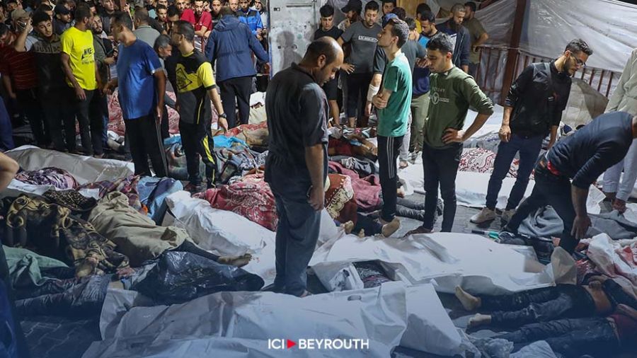 Gaza: des centaines de morts dans des frappes israéliennes sur un hôpital