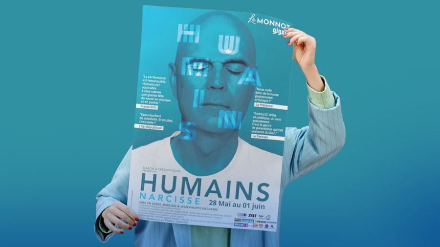 «Humains»: la poésie du savoir au théâtre Le Monnot