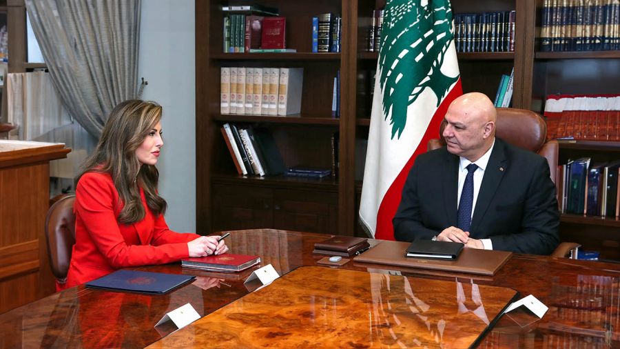 Rencontre entre le président Aoun et Ortagus: vers une stabilité durable et un Liban sans Hezbollah