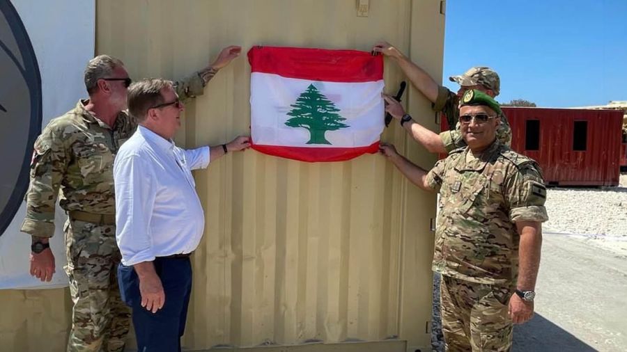 Le Royaume-Uni inaugure un centre de formation des Forces armées libanaises à Zahrani