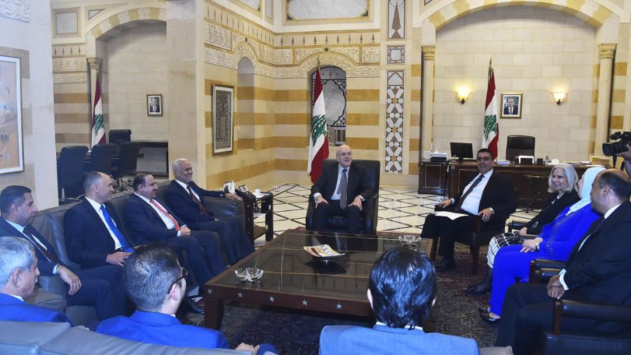 Une délégation des ministres arabes des Affaires sociales chez Mikati