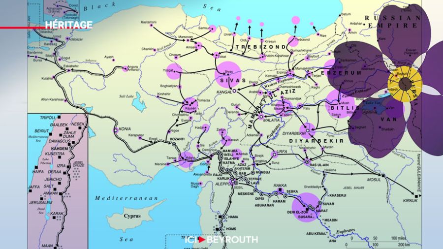 Le génocide de 1915-1918 aux mains des Ottomans
