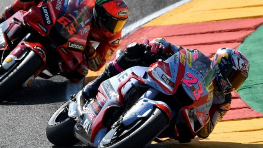 MotoGP: Bastianini s'impose en Aragon devant Bagnaia