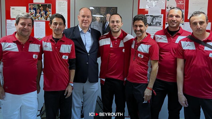 Pétanque: les Libanais font leurs jeux à Monaco