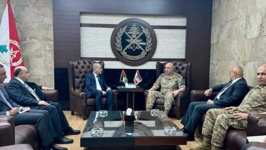 Le ministre jordanien des AE chez Mikati et J. Aoun
