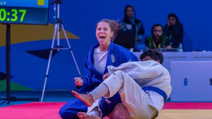 Judo: la libanaise Karen Chammas brille aux Jeux saoudiens 2024