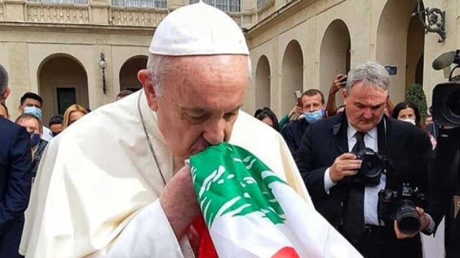 Le pape prie pour les habitants du Liban-Sud