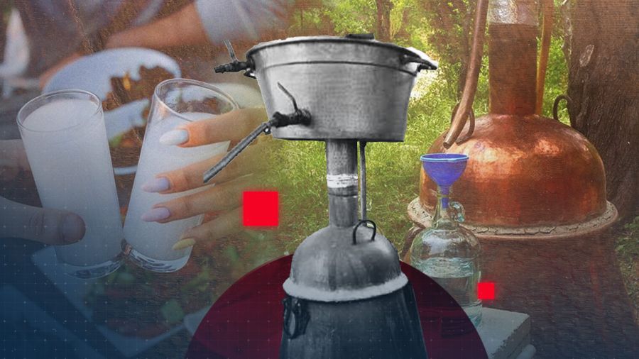 Distiller l’arak, surveiller l’alambic jusqu’au bout de la nuit