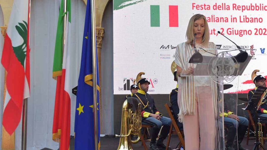 Nicoletta Bombardiere réitère le soutien de l’Italie au Liban