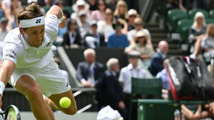 Wimbledon: nouvelle désillusion pour Ruud, sorti au deuxième tour