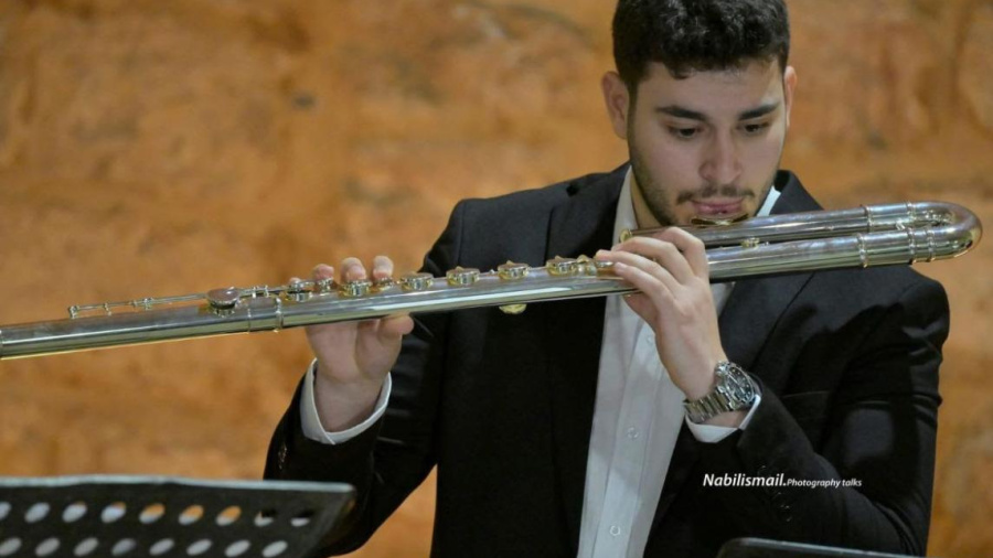 Antonio al-Mallah en concert à la galerie Janine Rubeiz: flûte, art et résonance