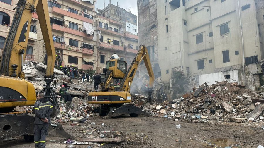 Effondrement à Tripoli: bilan final de 14 victimes et 8 survivants