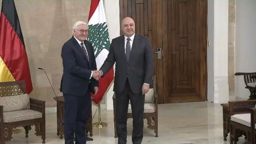 Steinmeier à Baabda: l’Allemagne réaffirme son soutien au Liban et à son armée 