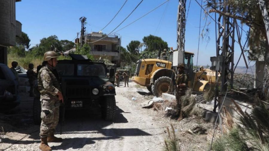 L’armée libanaise poursuit le déminage et appelle à la prudence dans les villages frontaliers du Sud