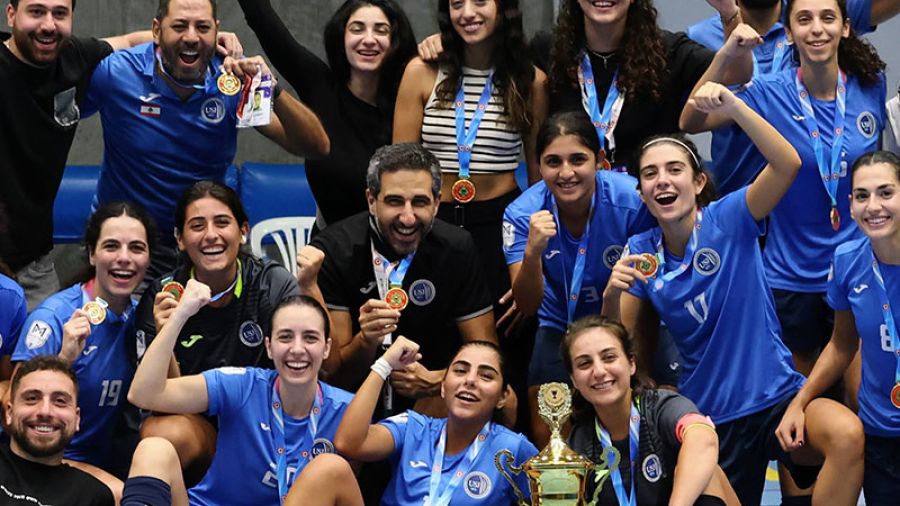 Futsal féminin: l’USJ règne sans partage au Liban